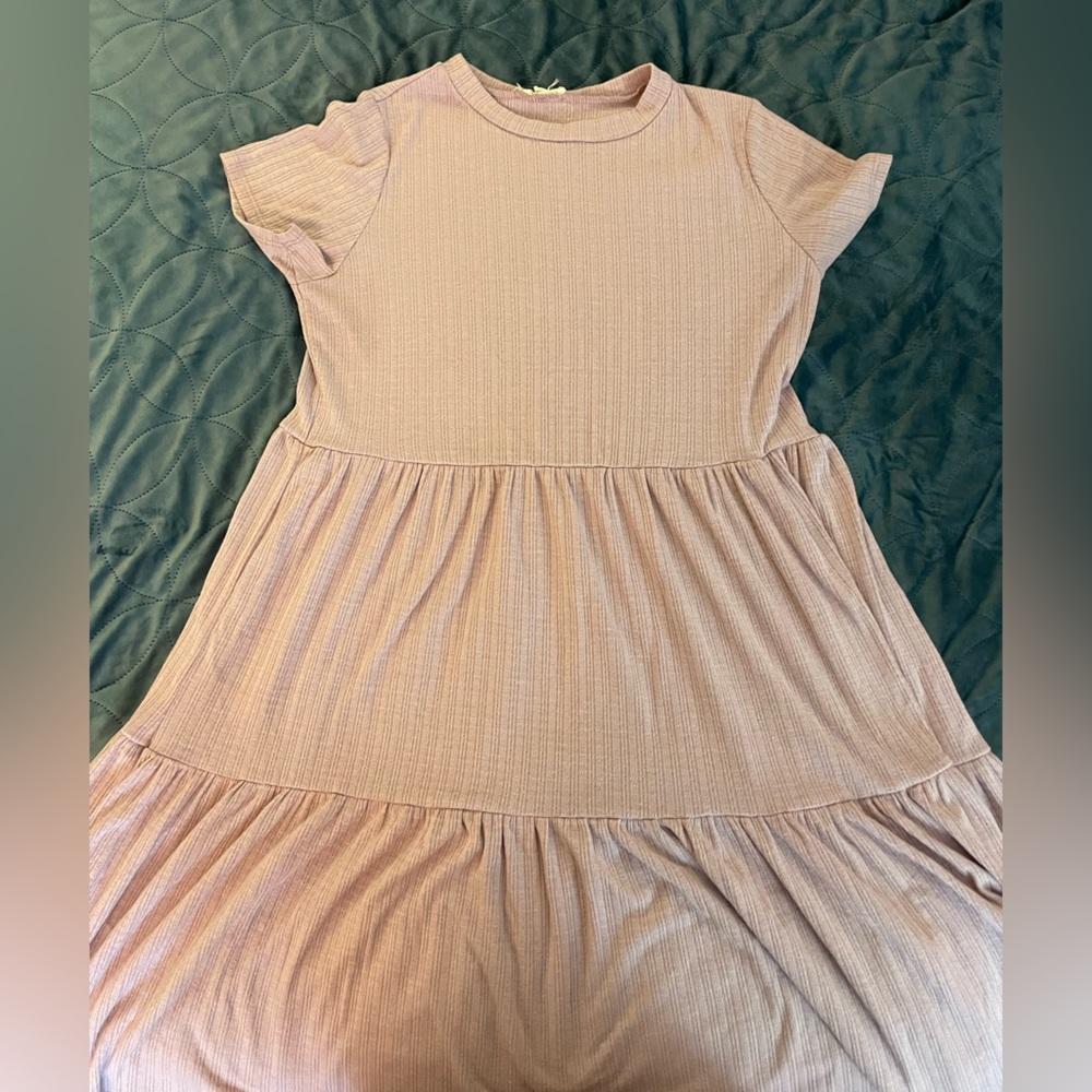 Lilac baby doll dress